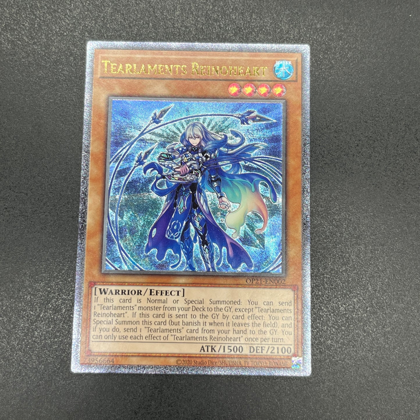 遊戯王　ティアラメンツ・レイノハート/レリーフ/英語/EU版