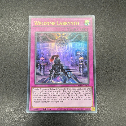 遊戯王　ウェルカム・ラビュリンス/ウルトラ/英語/1st