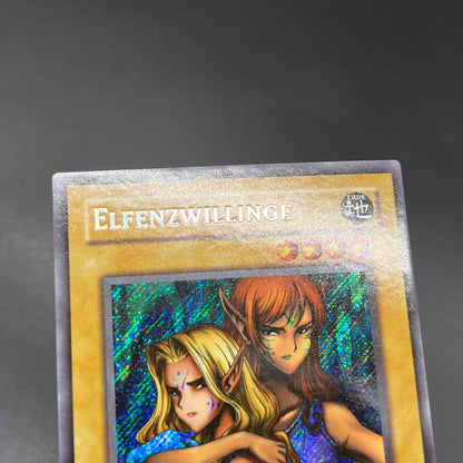 遊戯王　ヂェミナイ・エルフ/シークレット/ドイツ/EU版