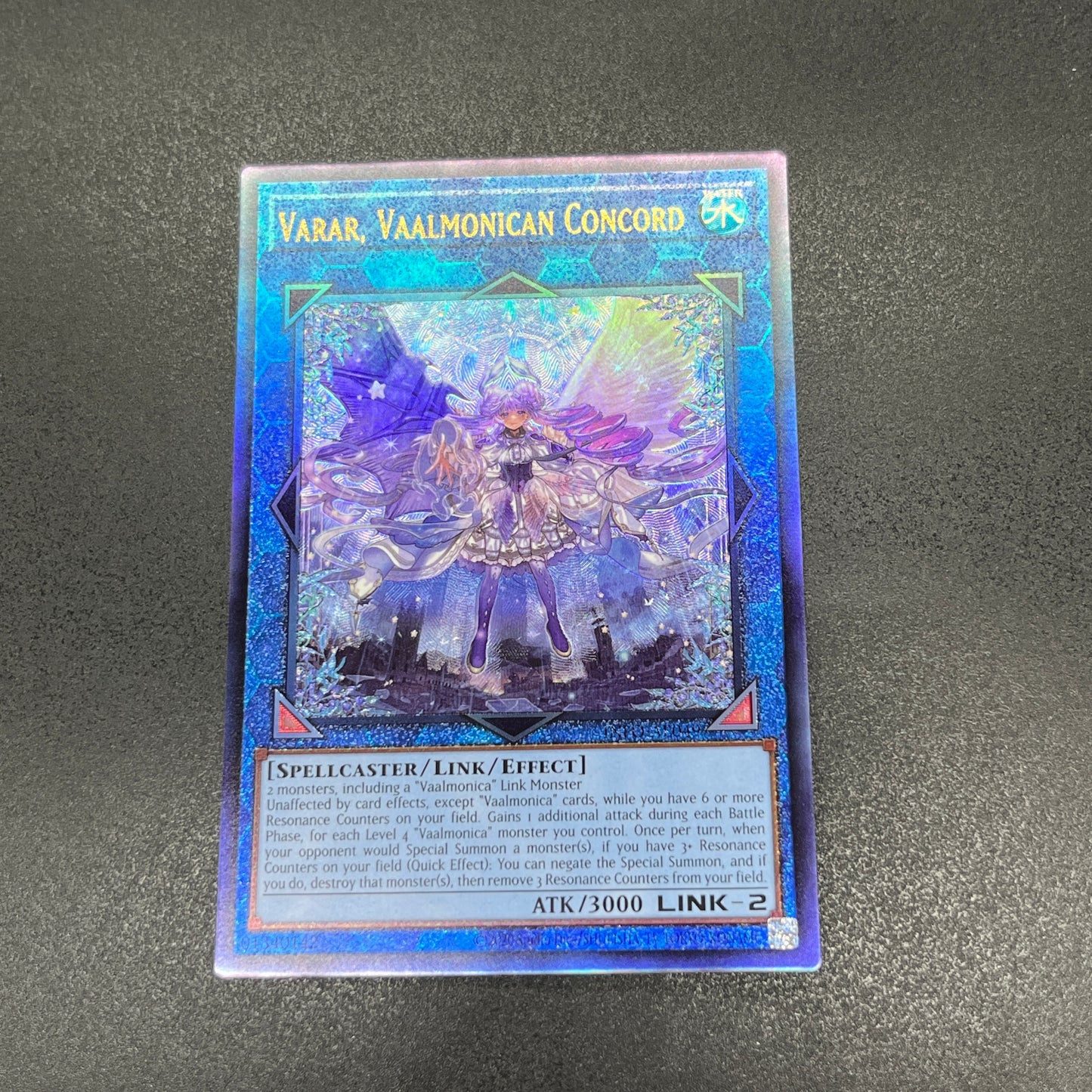 遊戯王　ヴァルモニカの神奏－ヴァーラル/レリーフ/英語/泰亜版