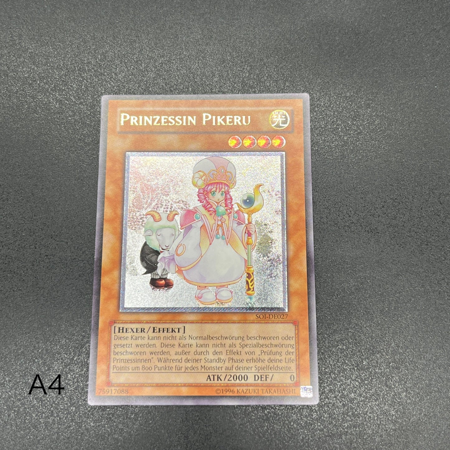 遊戯王　魔法の国の王女－ピケル/レリーフ/ドイツ/EU版