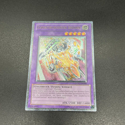 遊戯王　剣闘獣エセダリ/レリーフ/ドイツ/EU版