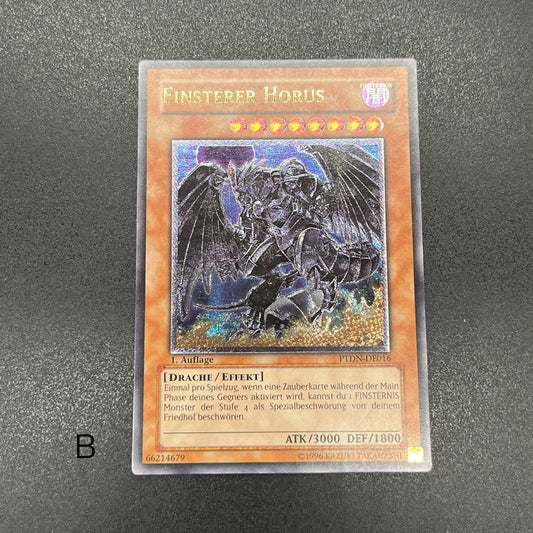 遊戯王　ダーク・ホルス・ドラゴン/レリーフ/ドイツ/1st/EU版
