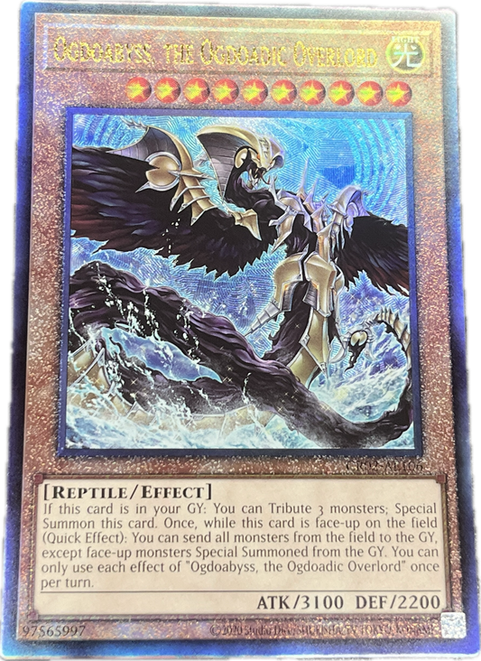 遊戯王　溟界神－オグドアビス/レリーフ/英語/泰亜版