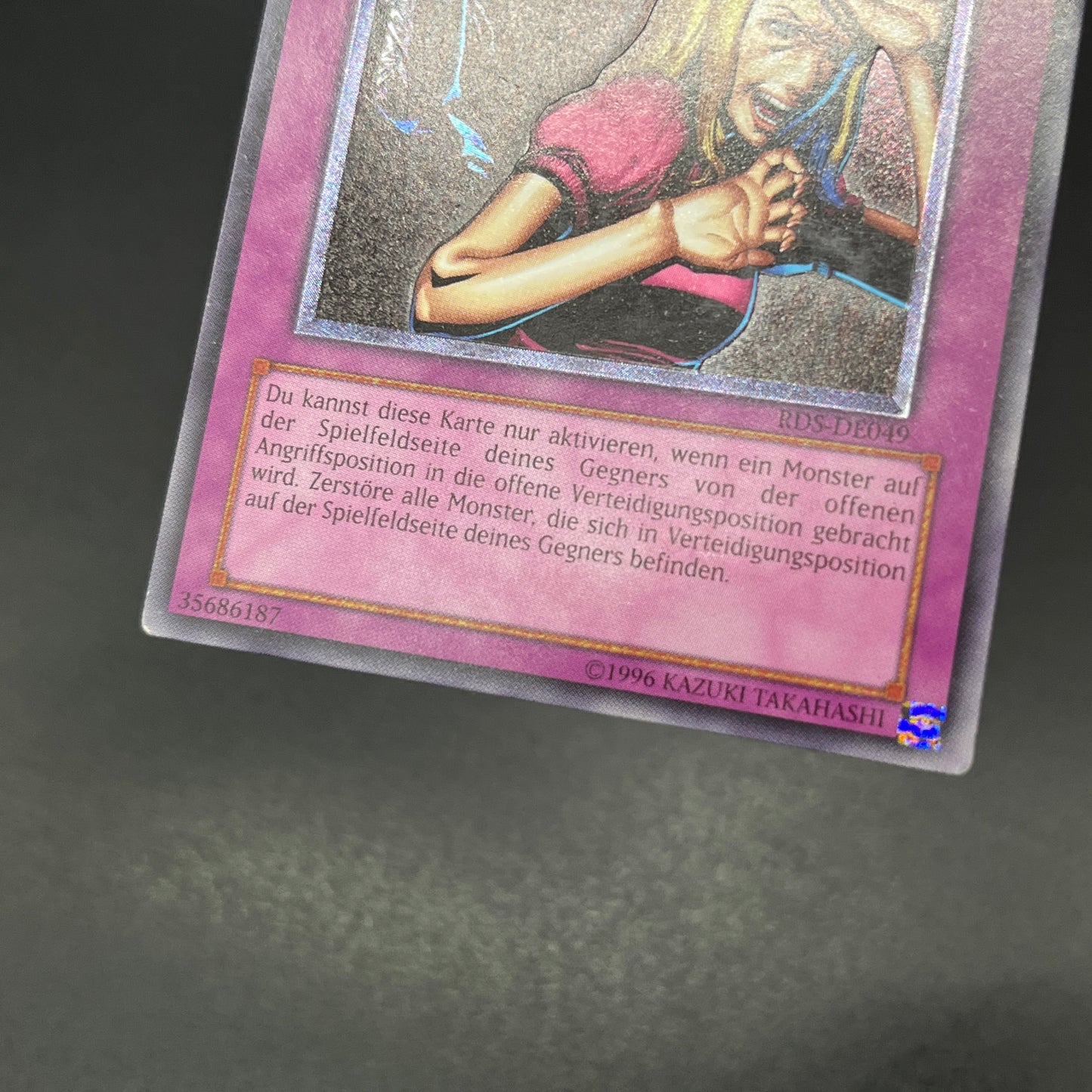 遊戯王　断頭台の惨劇/レリーフ/ドイツ/EU版