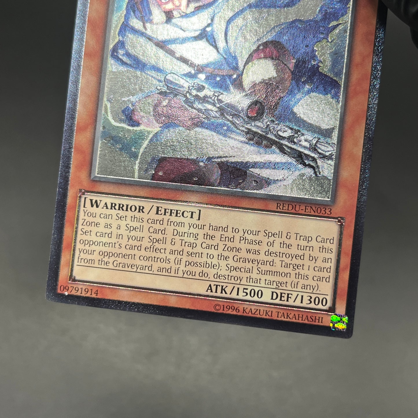 遊戯王　白銀のスナイパー/レリーフ/英語/EU版