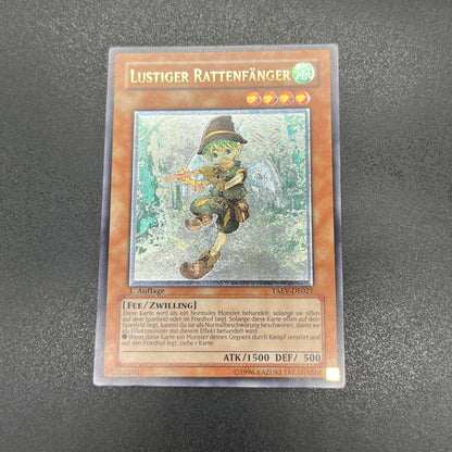 遊戯王　幸運の笛吹き/レリーフ/ドイツ/1st/EU版