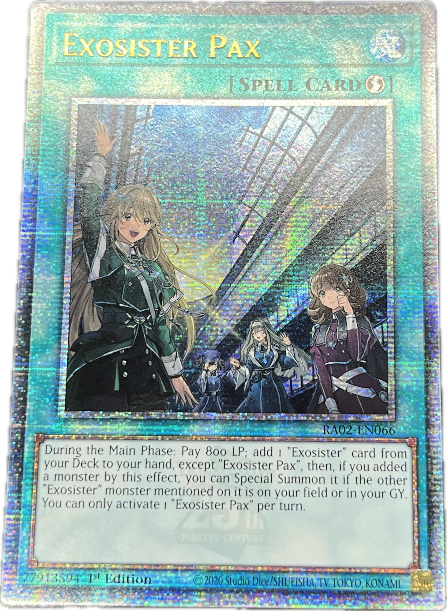 遊戯王　エクソシスター・パークス/クオシク/英語/1st/EU版