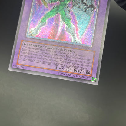 遊戯王　Ｅ・ＨＥＲＯ シャイニング・フェニックスガイ/レリーフ/イタリア/EU版