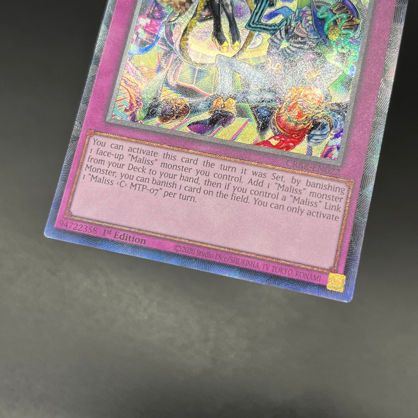 遊戯王　Ｍ∀ＬＩＣＥ＜Ｃ＞ＭＴＰ－０７/コレクターズ/英語/1st/EU版