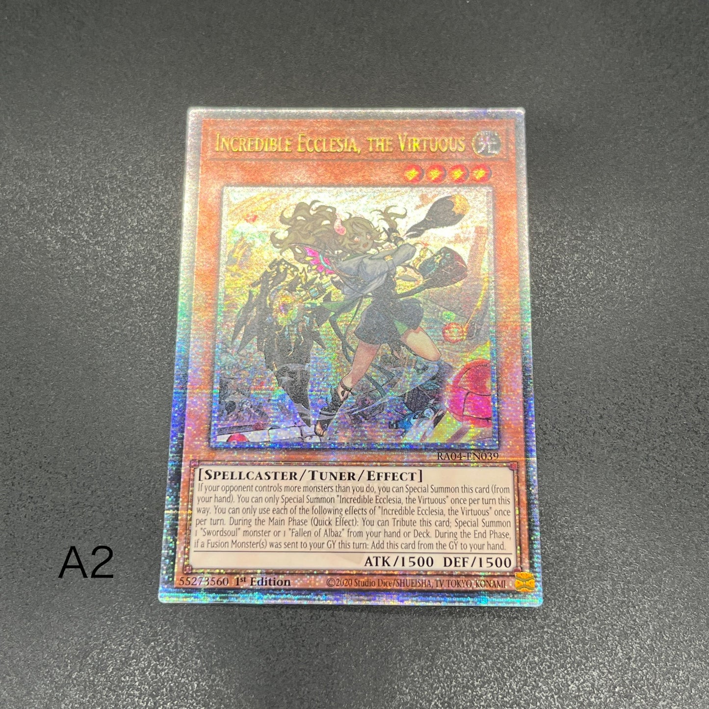 遊戯王　白の聖女エクレシア/クオシク/英語/1st/EU版