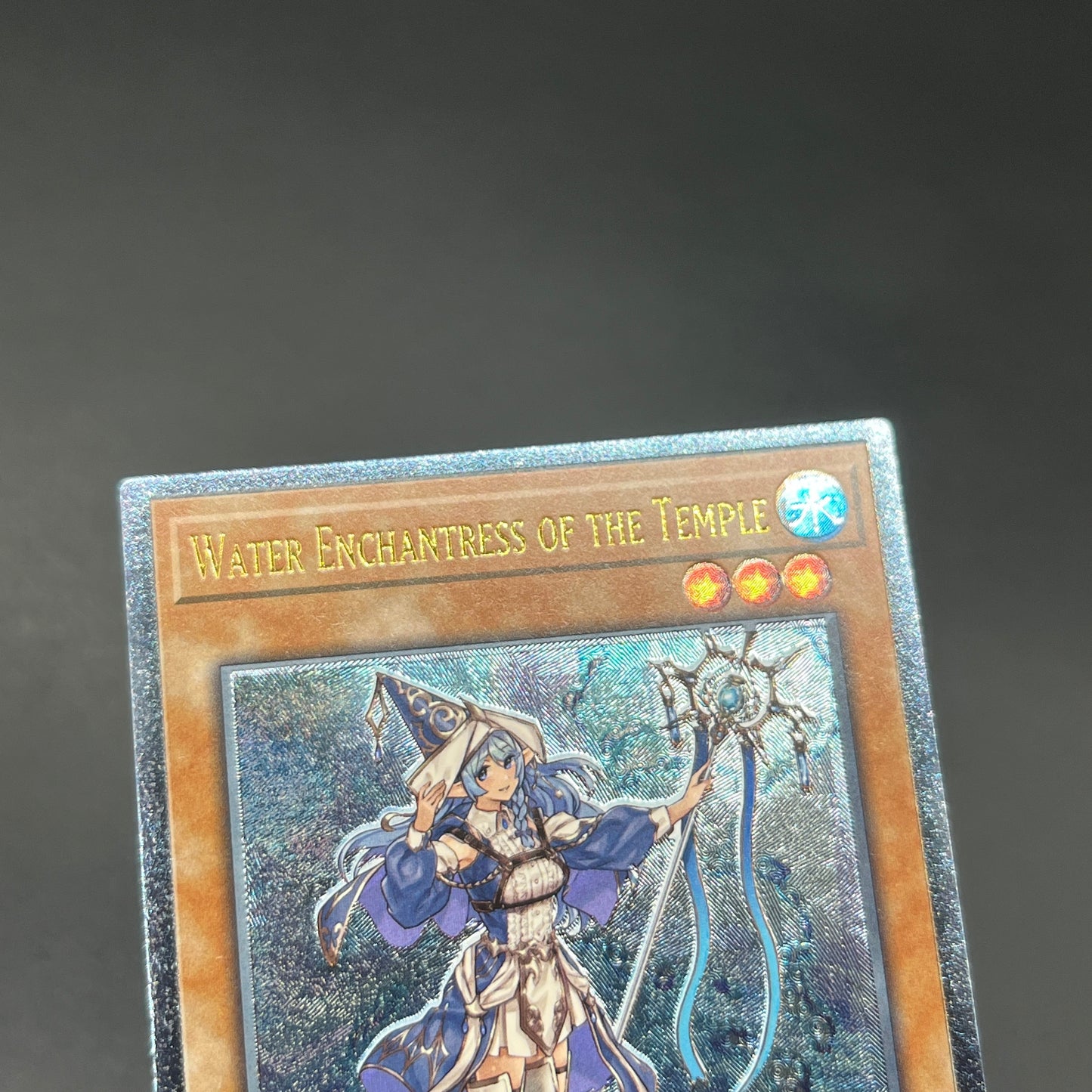 遊戯王　聖殿の水遣い/レリーフ/英語/EU版