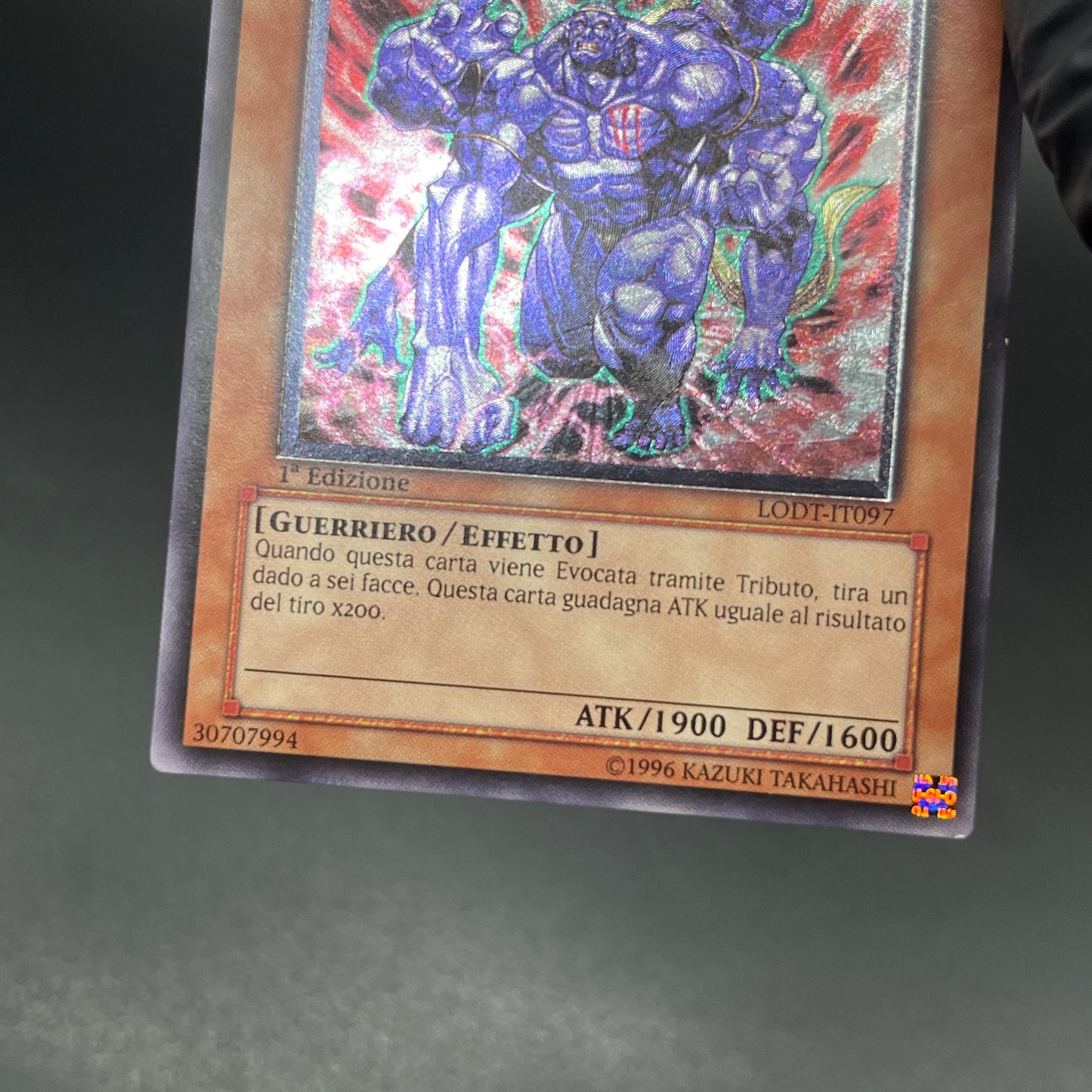 遊戯王　マキシマム・シックス/レリーフ/イタリア/1st/EU版