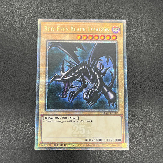 遊戯王　真紅眼の黒竜/クオシク/英語/EU版