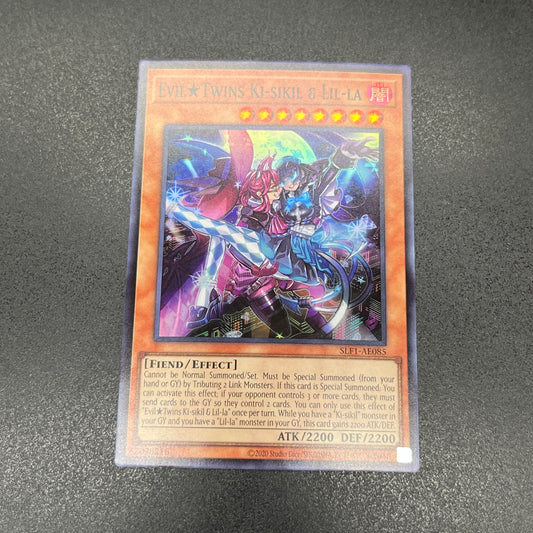 遊戯王　Ｅｖｉｌ★Ｔｗｉｎｓ キスキル・リィラ/スーパー/英語/泰亜版