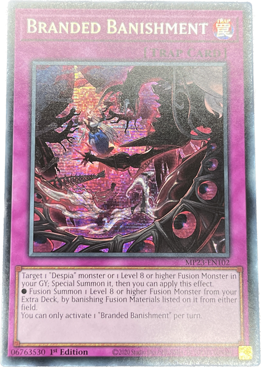 遊戯王　烙印追放/シークレット/英語/1st