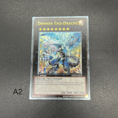 遊戯王　サンダー・エンド・ドラゴン/レリーフ/ドイツ/1st/EU版