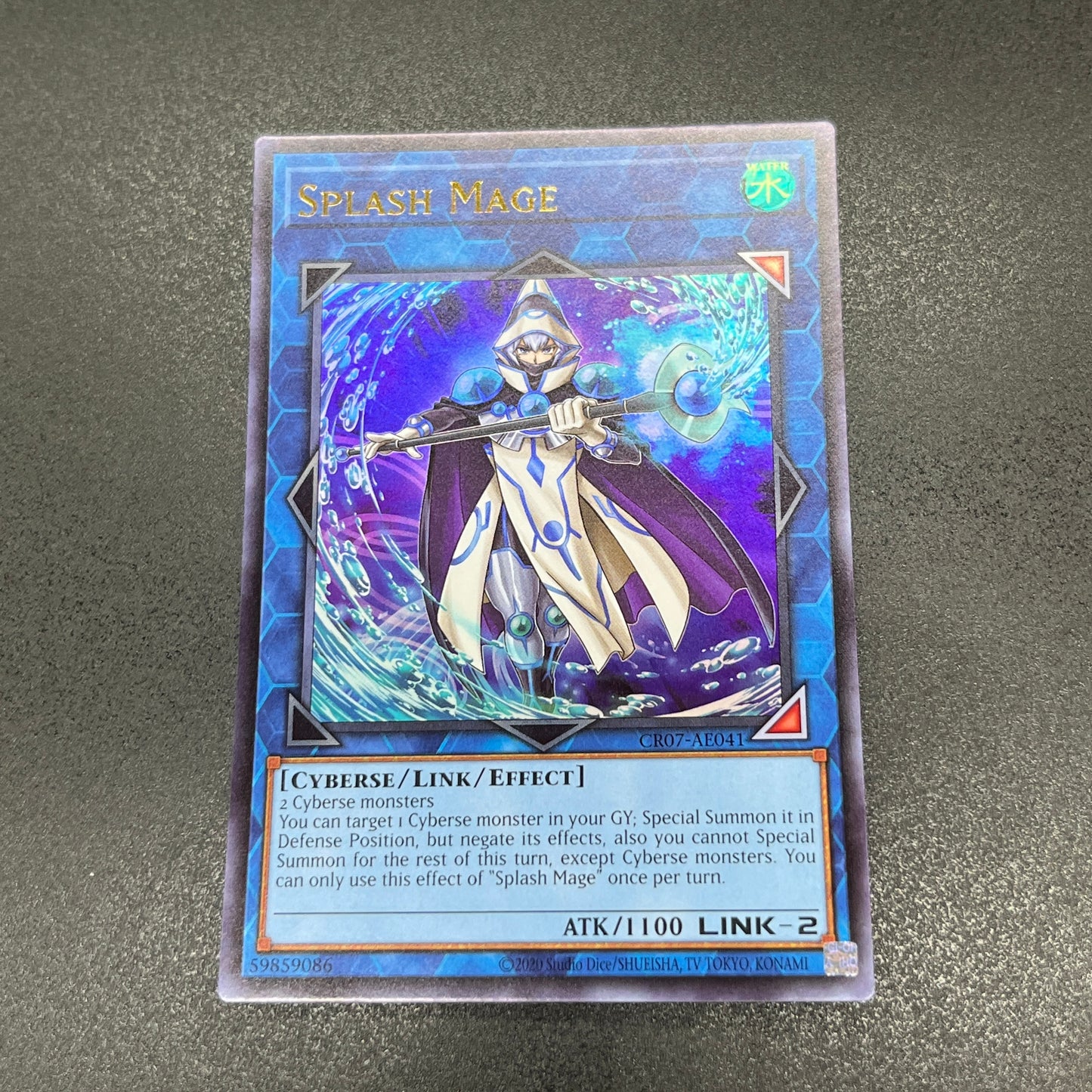 遊戯王　スプラッシュ・メイジ/ウルトラ/英語/泰亜版