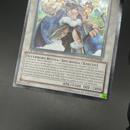 遊戯王　極神皇トール/レリーフ/スペイン/1st/EU版