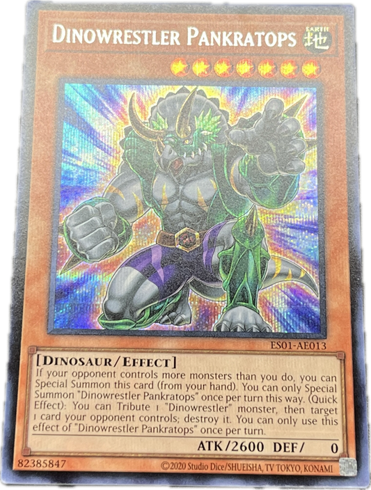 遊戯王　ダイナレスラー・パンクラトプス/シークレット/英語/泰亜版