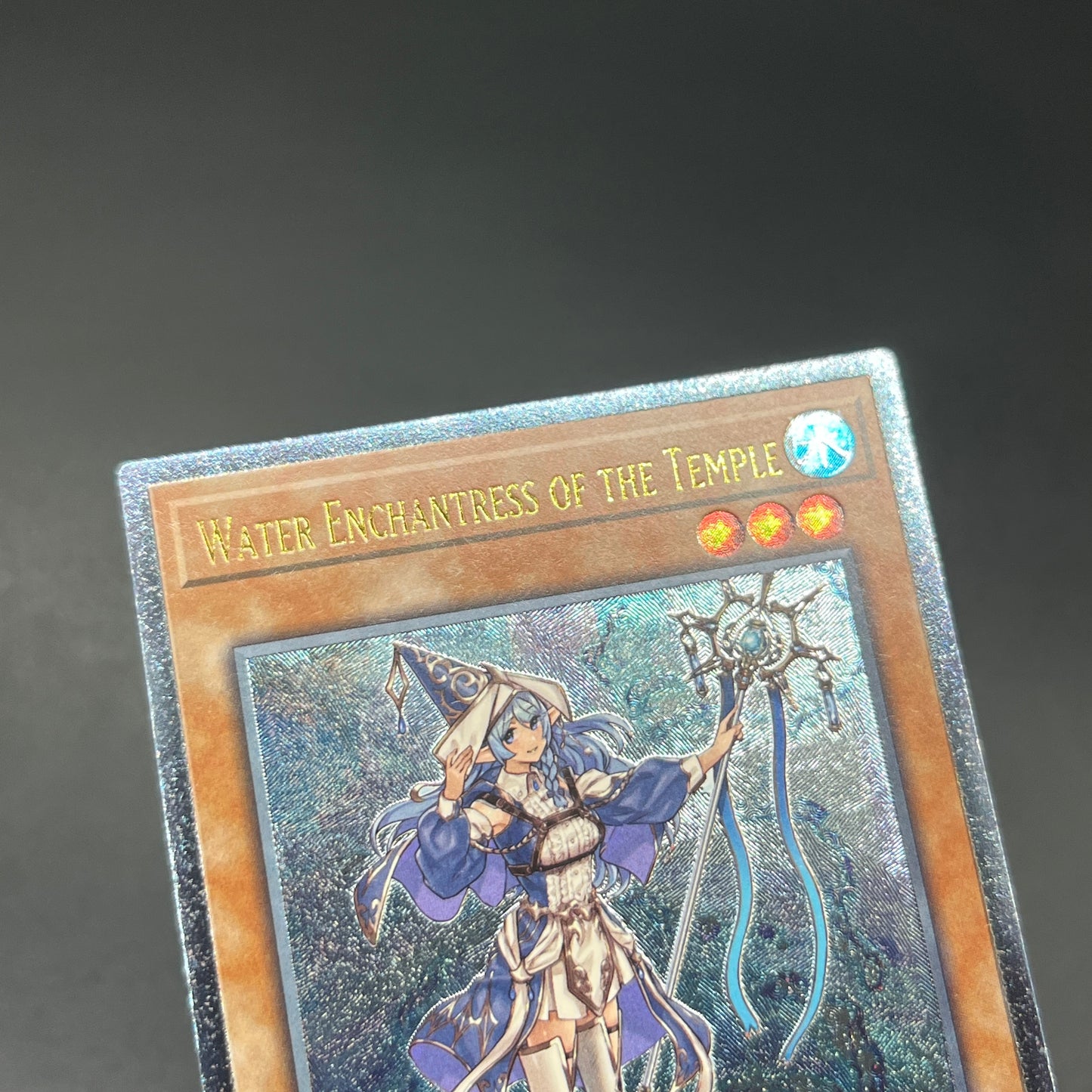 遊戯王　聖殿の水遣い/レリーフ/英語/EU版