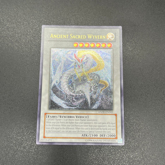 遊戯王　エンシェント・ホーリー・ワイバーン/レリーフ/英語/北米版