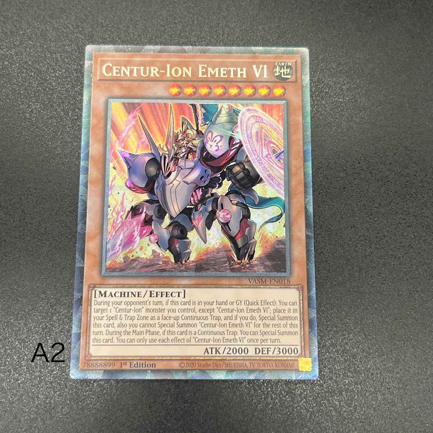 遊戯王　重騎兵エメトＶＩ/コレクターズレア/英語/1st/EU