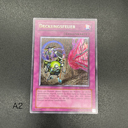 遊戯王　援護射撃/レリーフ/ドイツ/EU版