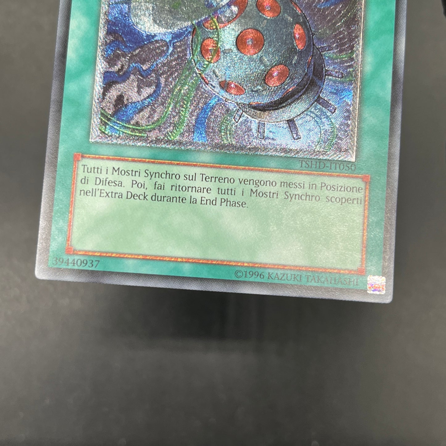 遊戯王　妨害電波/レリーフ/イタリア/EU版