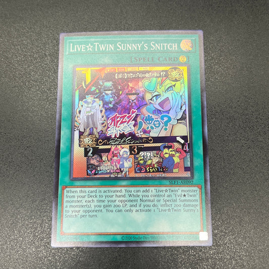 遊戯王　Ｌｉｖｅ☆Ｔｗｉｎ トラブルサン/スーパー/英語/泰亜版