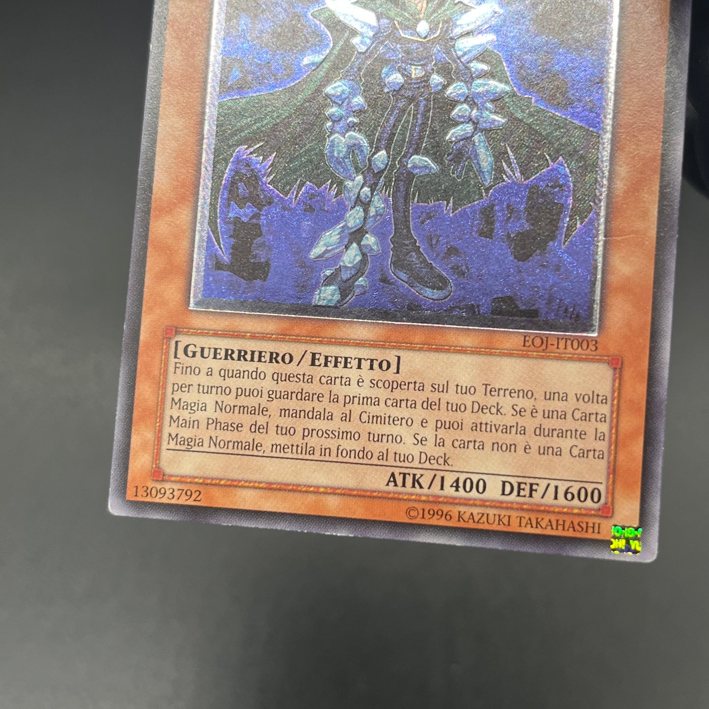 遊戯王　Ｄ－ＨＥＲＯ ダイヤモンドガイ/レリーフ/イタリア/EU版