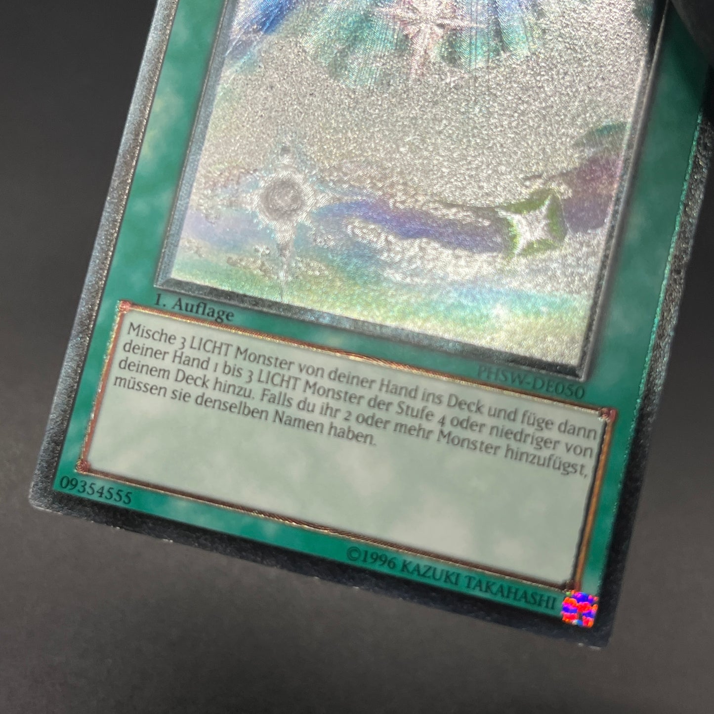 遊戯王　フォトン・ベール/レリーフ/ドイツ/1st/EU版