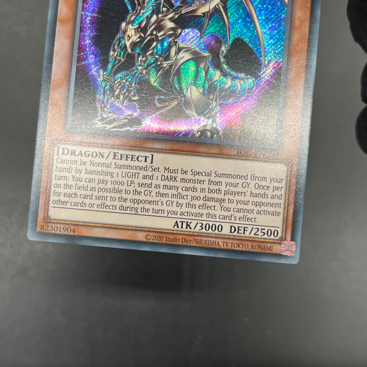 遊戯王　混沌帝龍 －終焉の使者－/シークレット/英語/EU版