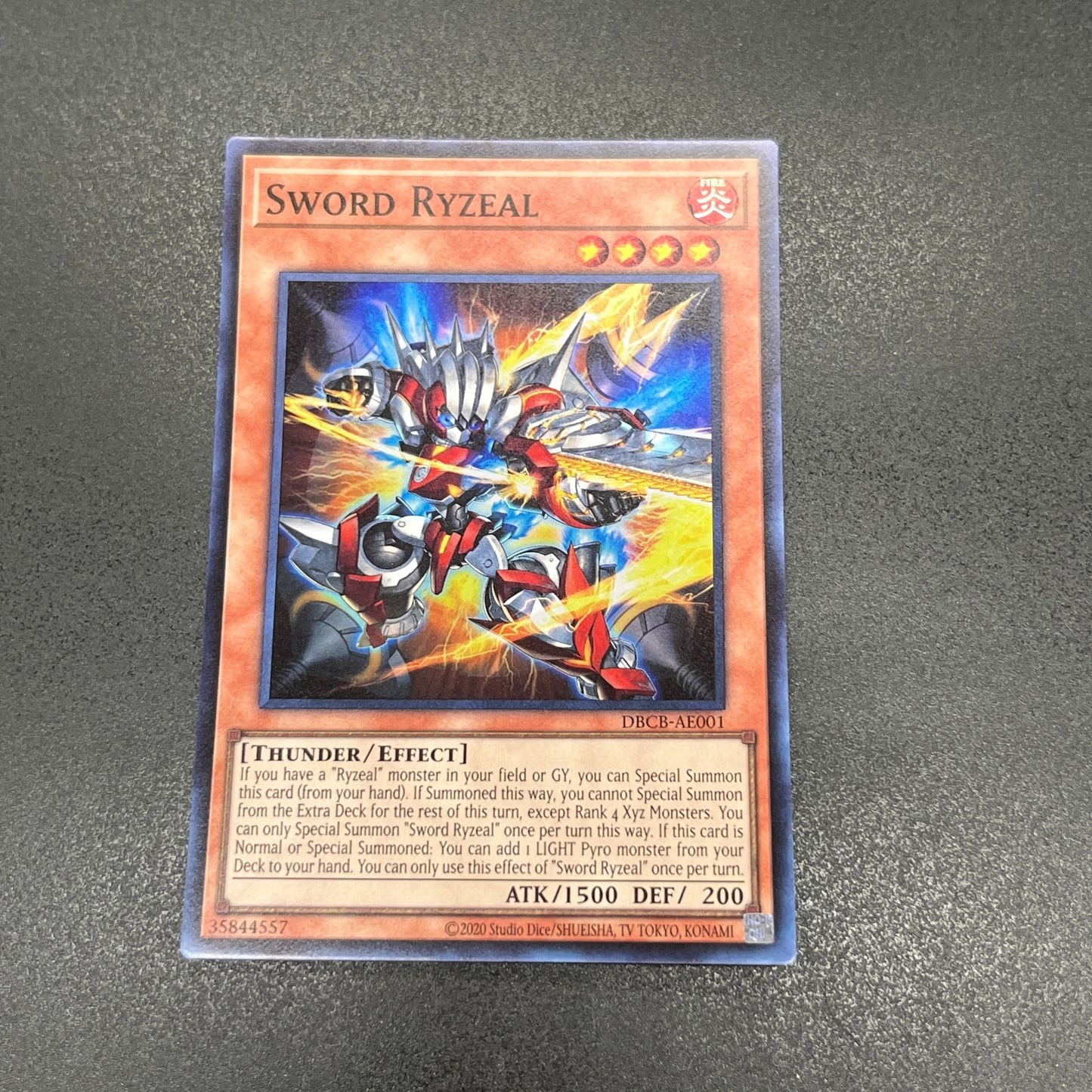 遊戯王　ソード・ライゼオル/スーパー/英語/泰亜版