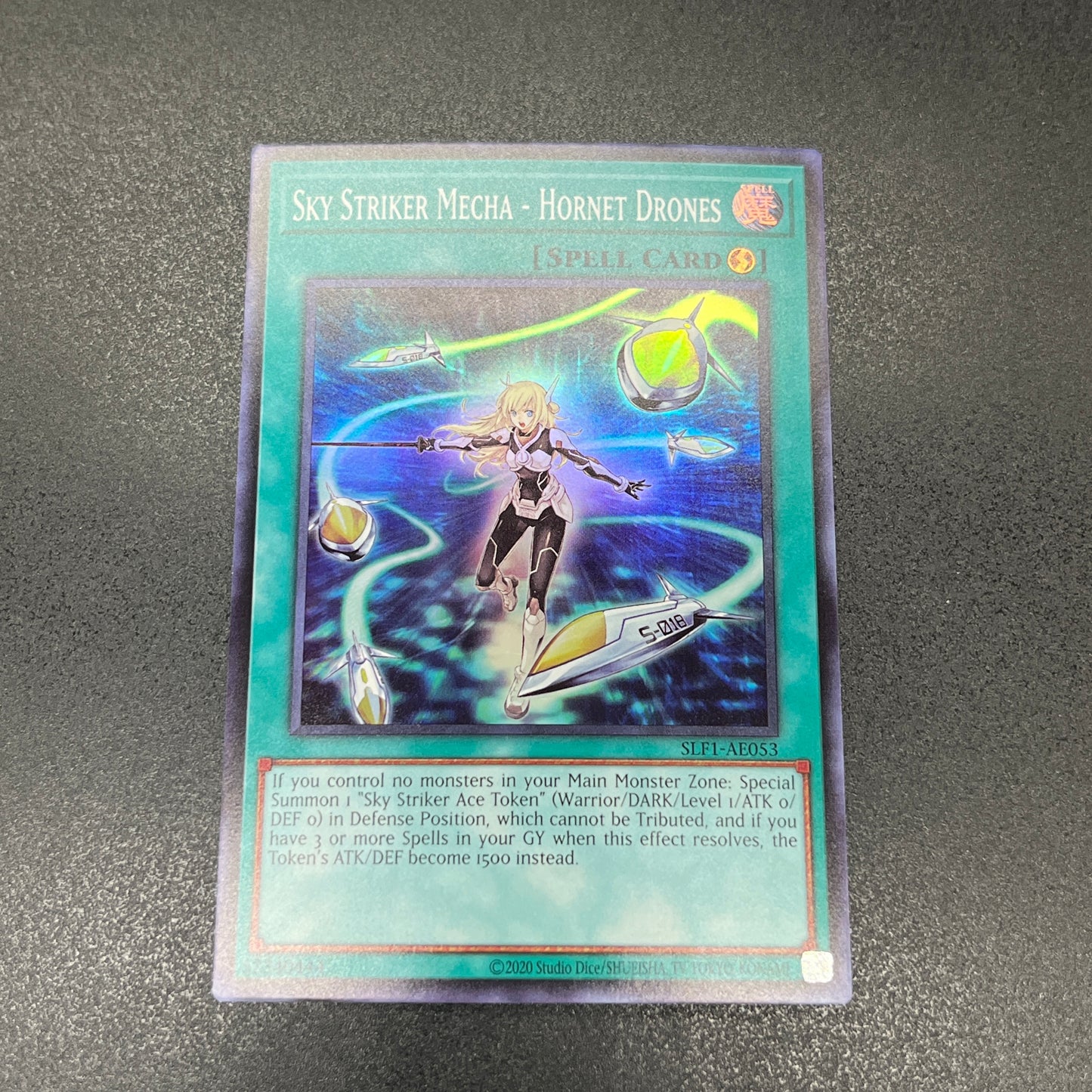 遊戯王　閃刀機－ホーネットビット/スーパー/英語/泰亜版