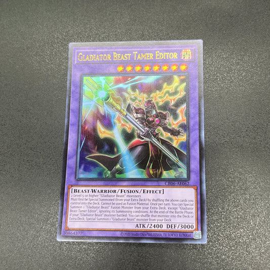 遊戯王　剣闘獣総監エーディトル/ウルトラ/英語/泰亜版