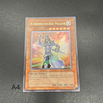 遊戯王　サイバネティック・マジシャン/レリーフ/ドイツ語/EU版