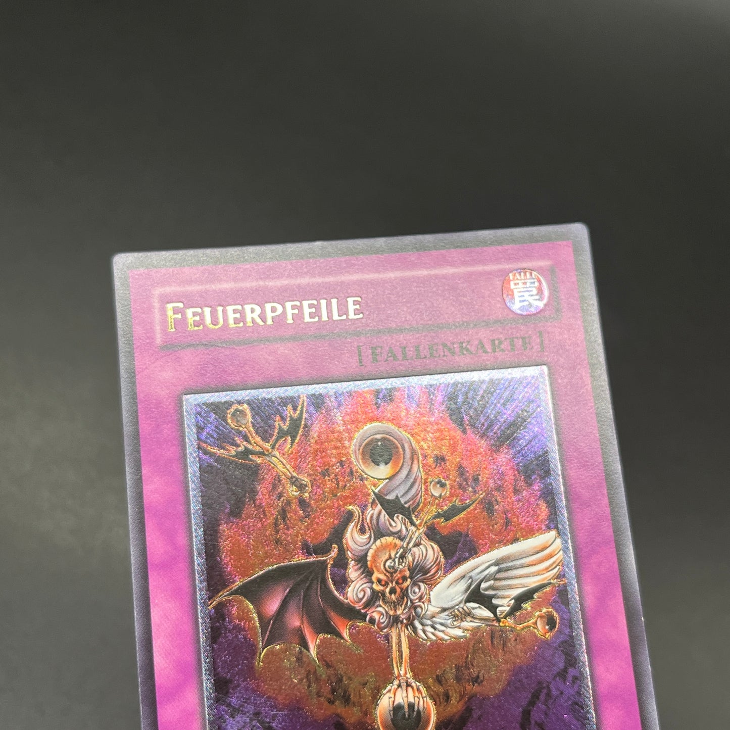 遊戯王　ファイアーダーツ/レリーフ/ドイツ語/EU版