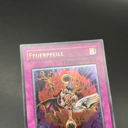 遊戯王　ファイアーダーツ/レリーフ/ドイツ語/EU版