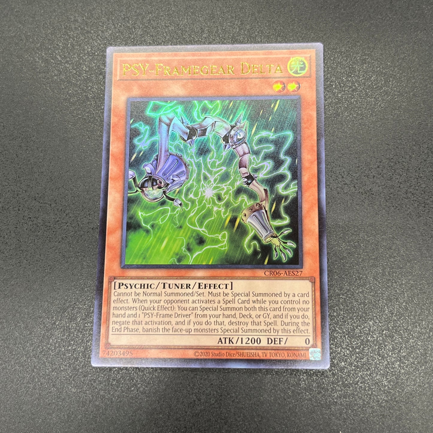 遊戯王　ＰＳＹフレームギア・δ/ウルトラ/英語/泰亜版