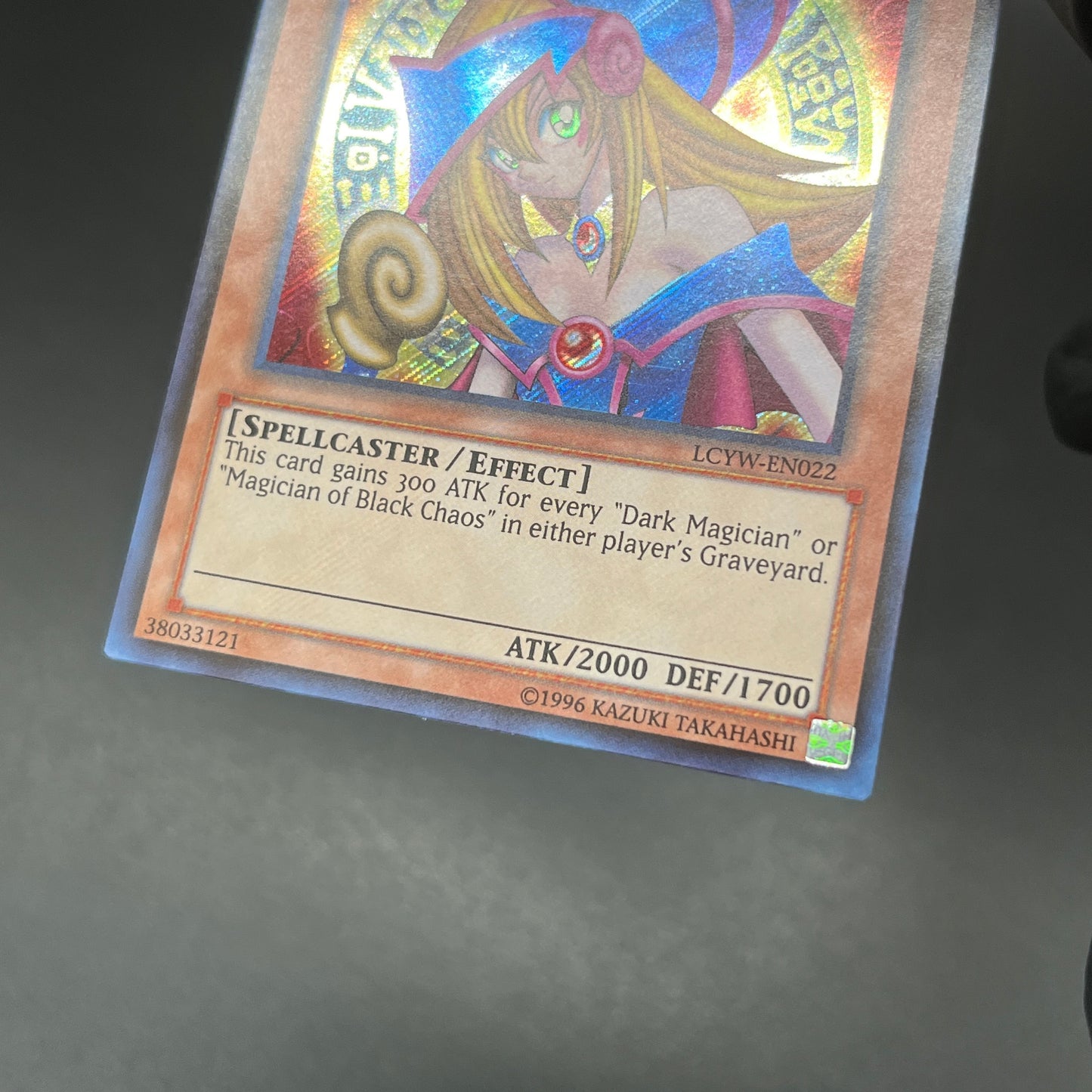 遊戯王　ブラック・マジシャン・ガール/シークレット/英語