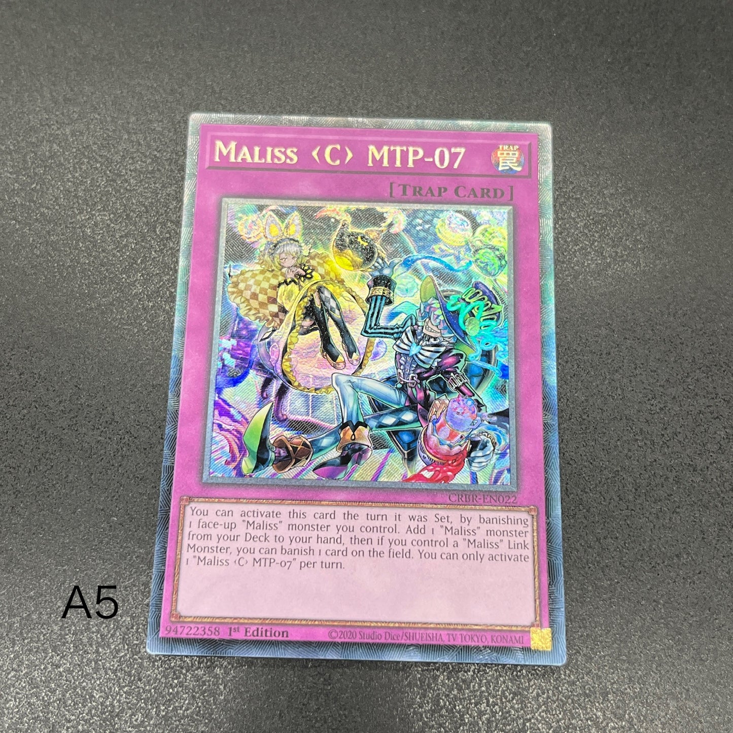 遊戯王　Ｍ∀ＬＩＣＥ＜Ｃ＞ＭＴＰ－０７/コレクターズ/英語/1st/EU版