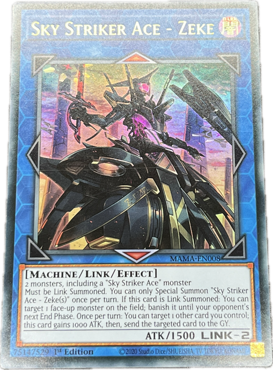 遊戯王　閃刀姫－ジーク/ウルトラ/英語/1st