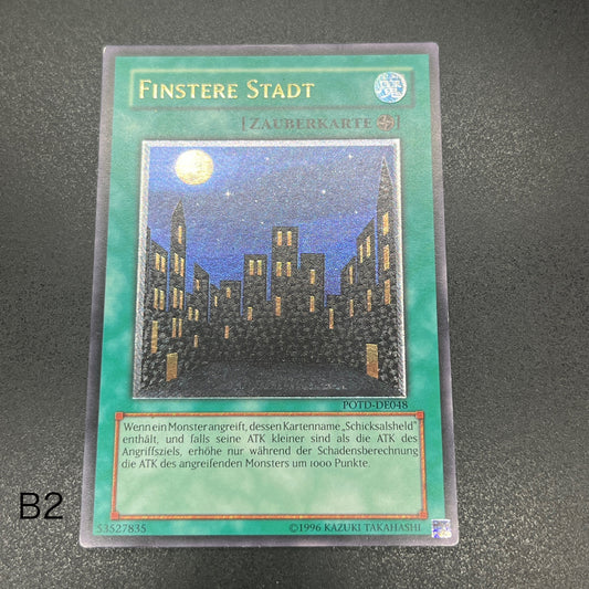 遊戯王　ダーク・シティ/レリーフ/ドイツ/EU版