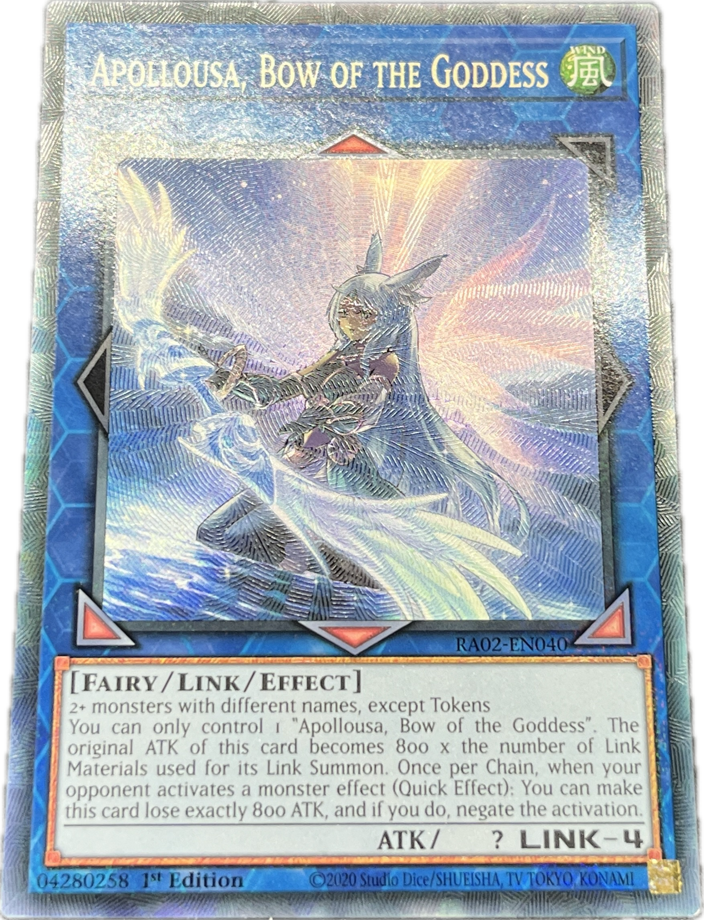 遊戯王　召命の神弓－アポロウーサ/コレクターズ/英語/1st/EU版