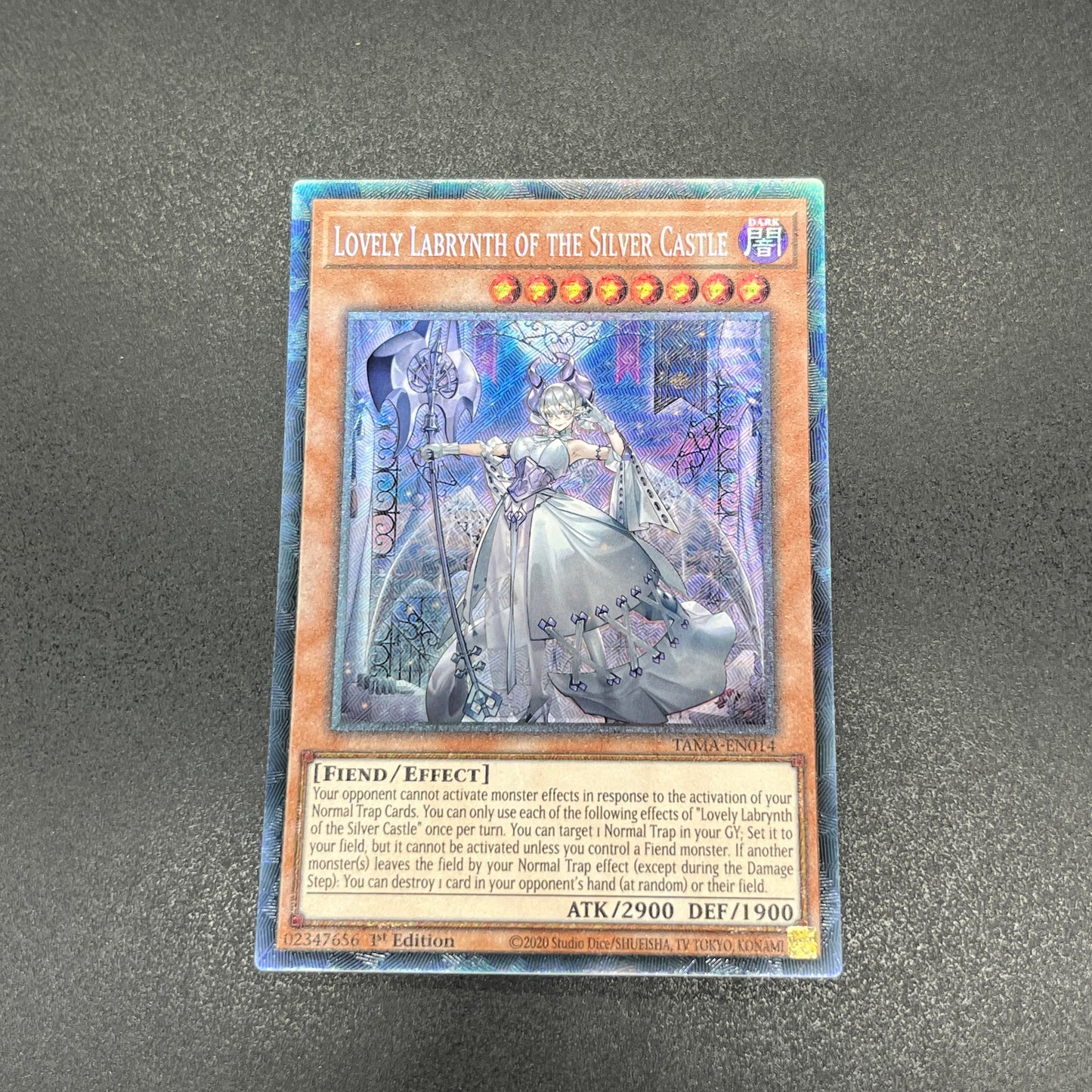 遊戯王　白銀の城のラビュリンス/コレクターズレア/英語/1st/EU版