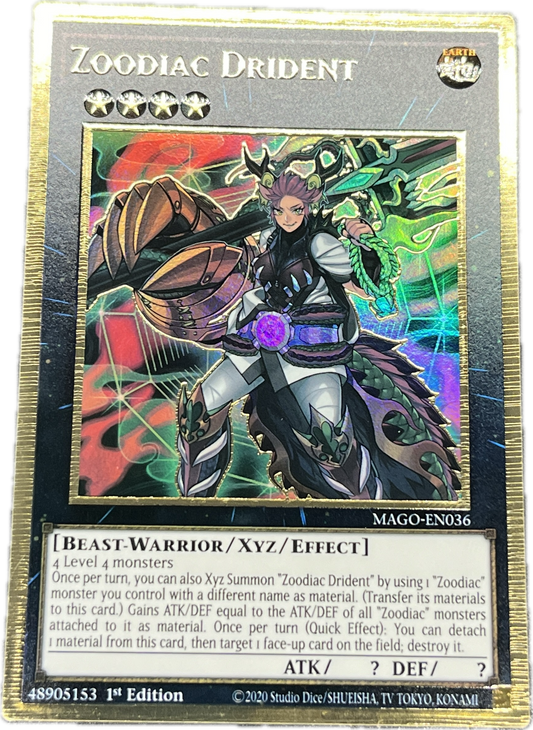 遊戯王　十二獣ドランシア/プレゴル/英語/1st/EU版