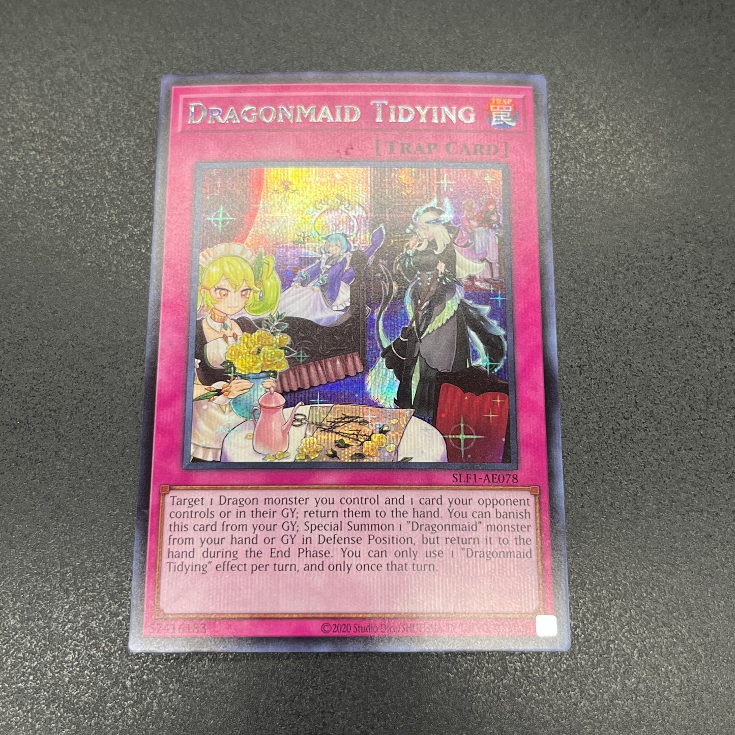 遊戯王　ドラゴンメイドのお片付け/シークレット/英語/泰亜版