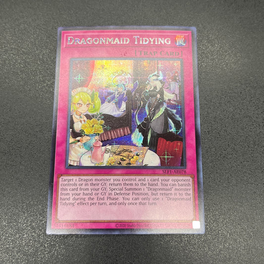 遊戯王　ドラゴンメイドのお片付け/シークレット/英語/泰亜版