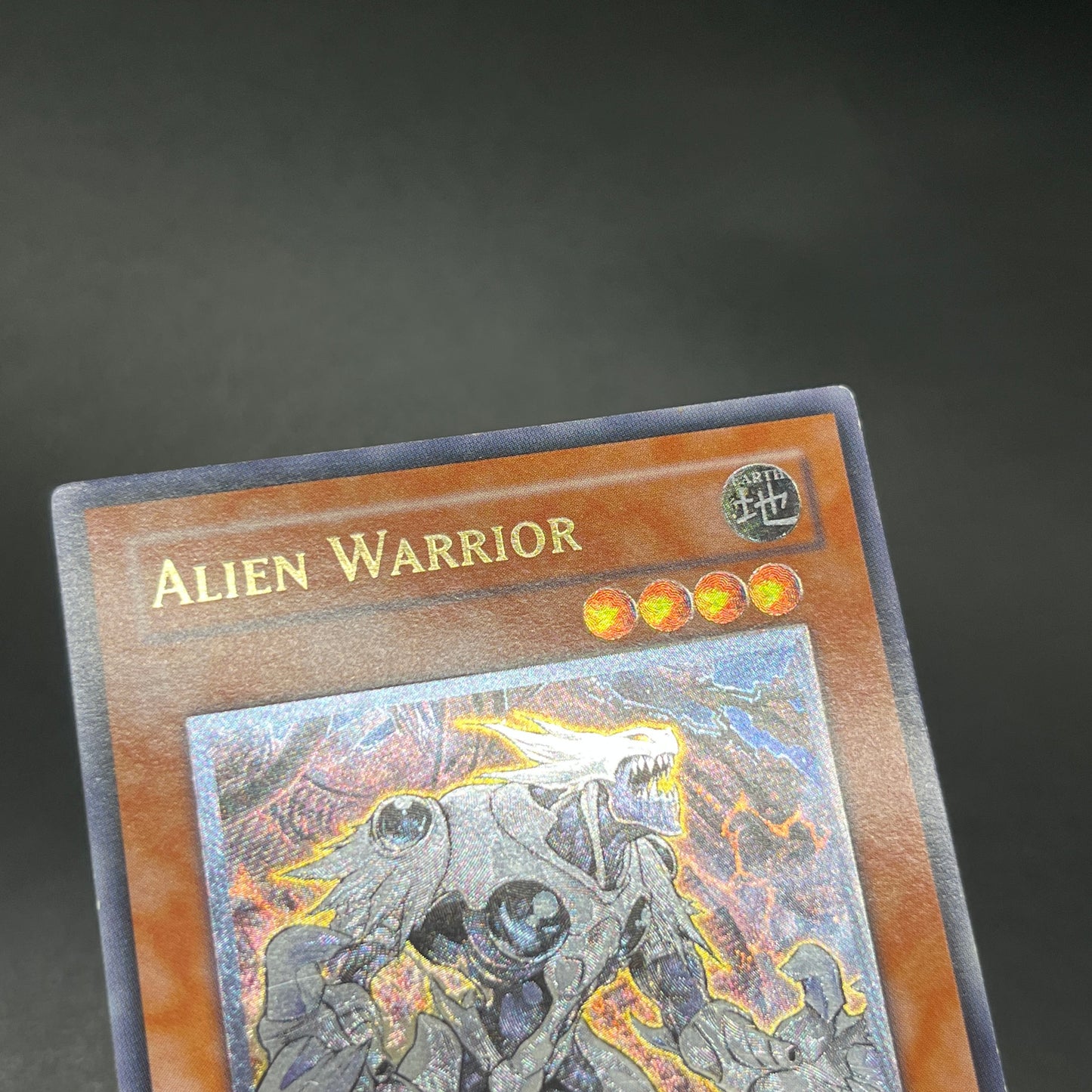 遊戯王　エーリアン・ウォリアー/レリーフ/英語/北米版